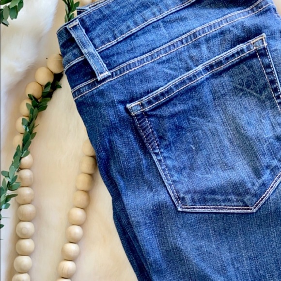 Paige Jimmy Jimmy Crop in Navy - Picture 2 of 5